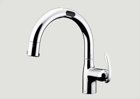 タッチレス浄水器一体型水栓