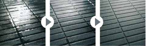 フラッグストーンフロア