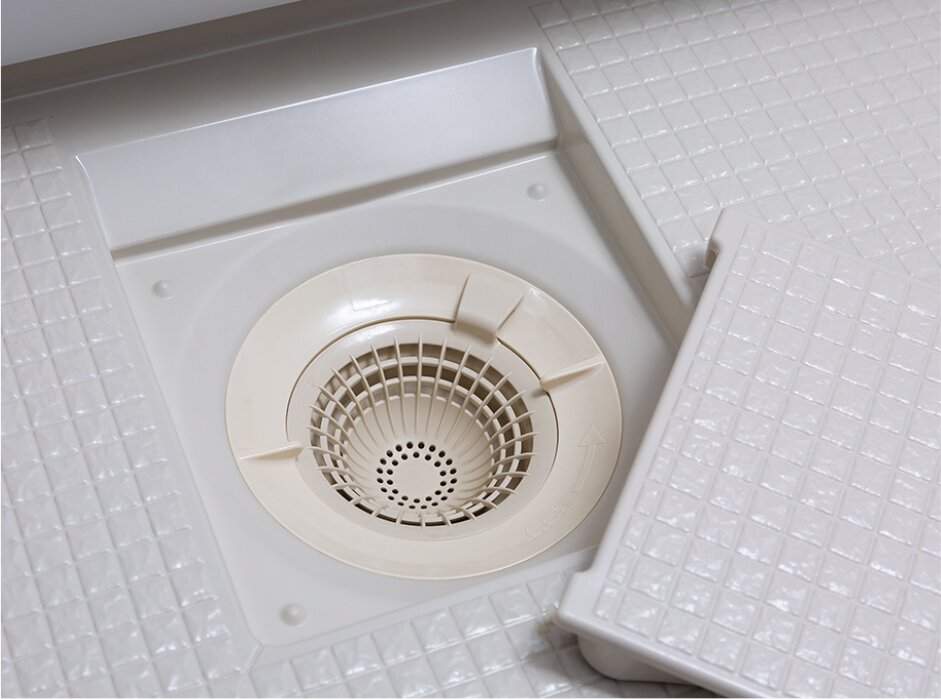 お掃除ラクラク排水口