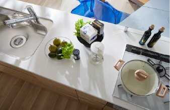 人造大理石カウンター