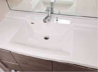 ボウル一体型カウンター