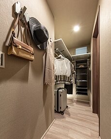 ウォークスルークロゼット