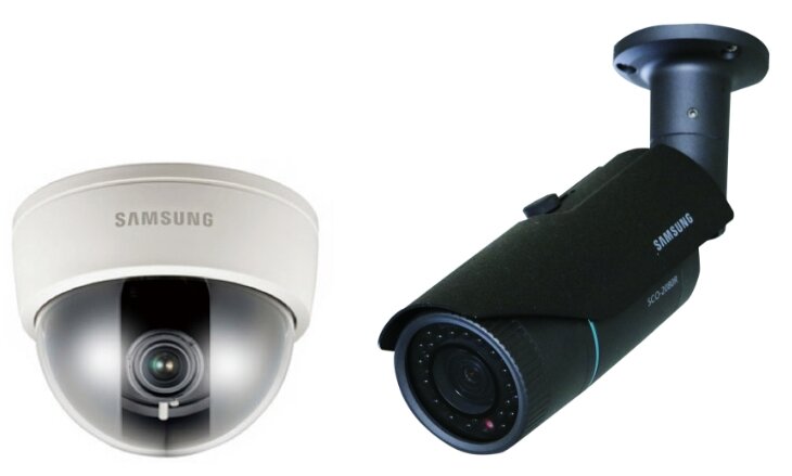 共用部には12台の防犯カメラ