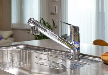 浄水器一体型
ハンドシャワー水栓