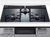 ガラストップガスコンロ