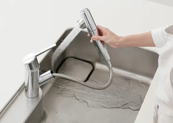 浄水器一体型
シングルレバー水栓