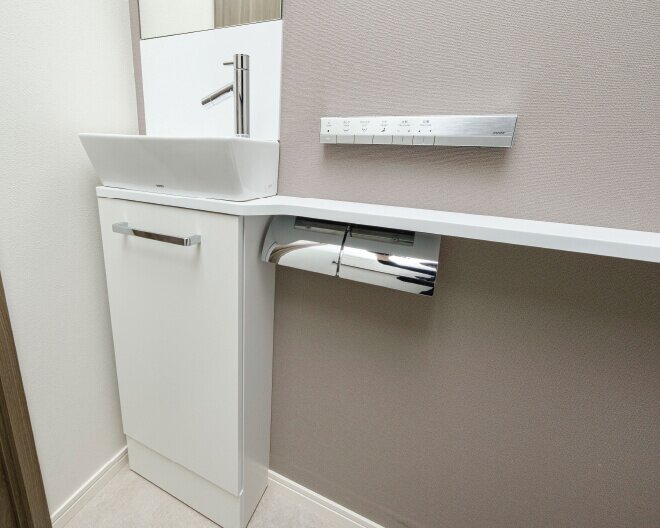 手洗器カウンター