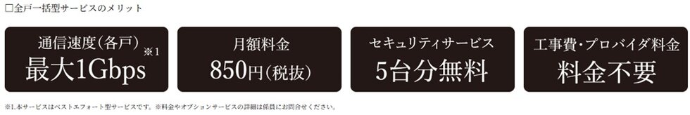 光インターネット全戸一括型