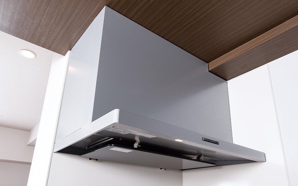 整流板付レンジフード