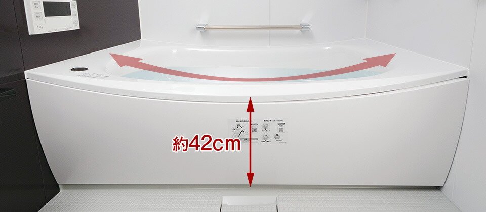 クレイドル浴槽