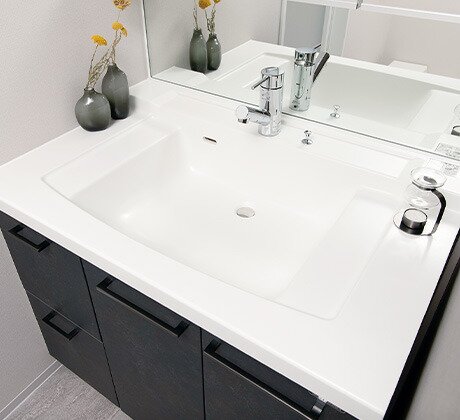 ボウル一体型カウンター