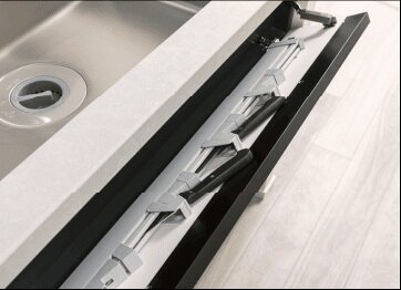 チャイルドロック付き
包丁差しポケット