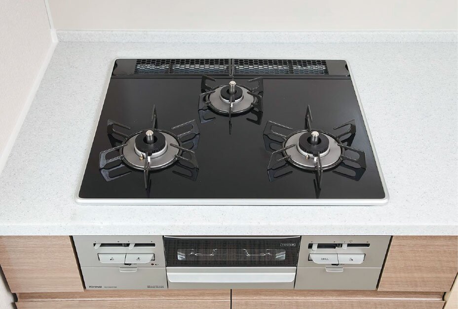 Siセンサー付きパールクリスタルトップコンロ