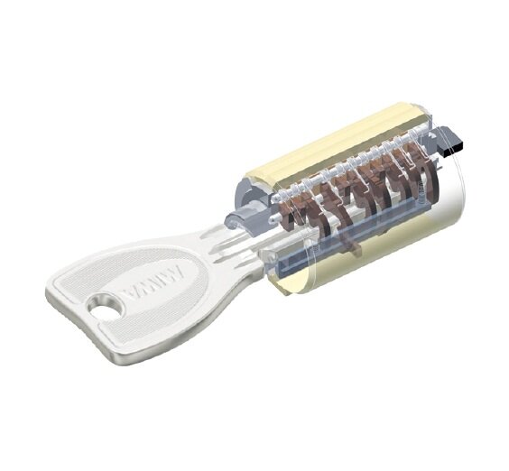 リバーシブルディンプルキー