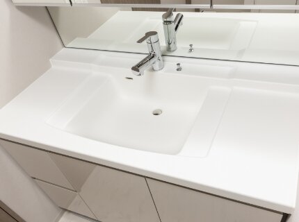 人造大理石一体型
カウンター