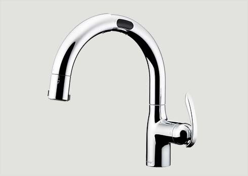 タッチレス浄水器一体型水栓