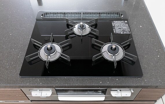 ガラストップコンロ