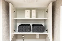 洗濯機上部吊戸棚