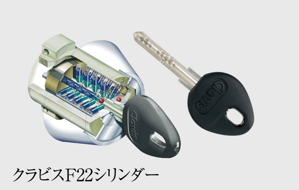 リバーシブルディンプルキー