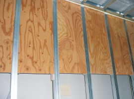 家具転倒防止用下地