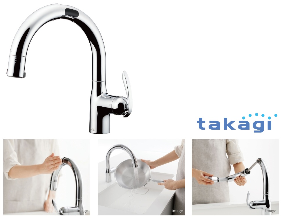 タッチレス蛇口一体型浄水器