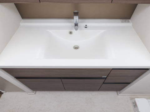 ボウル一体型カウンター