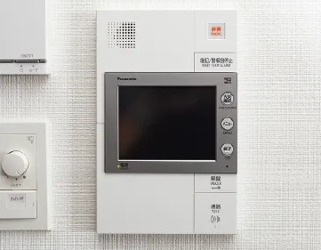 オートロックシステム＆カラーモニター付ハンズフリーインターホン