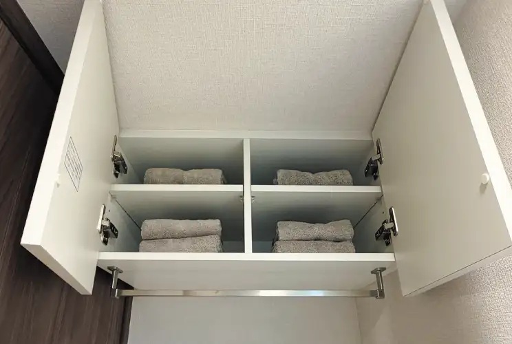 洗濯機上吊戸棚