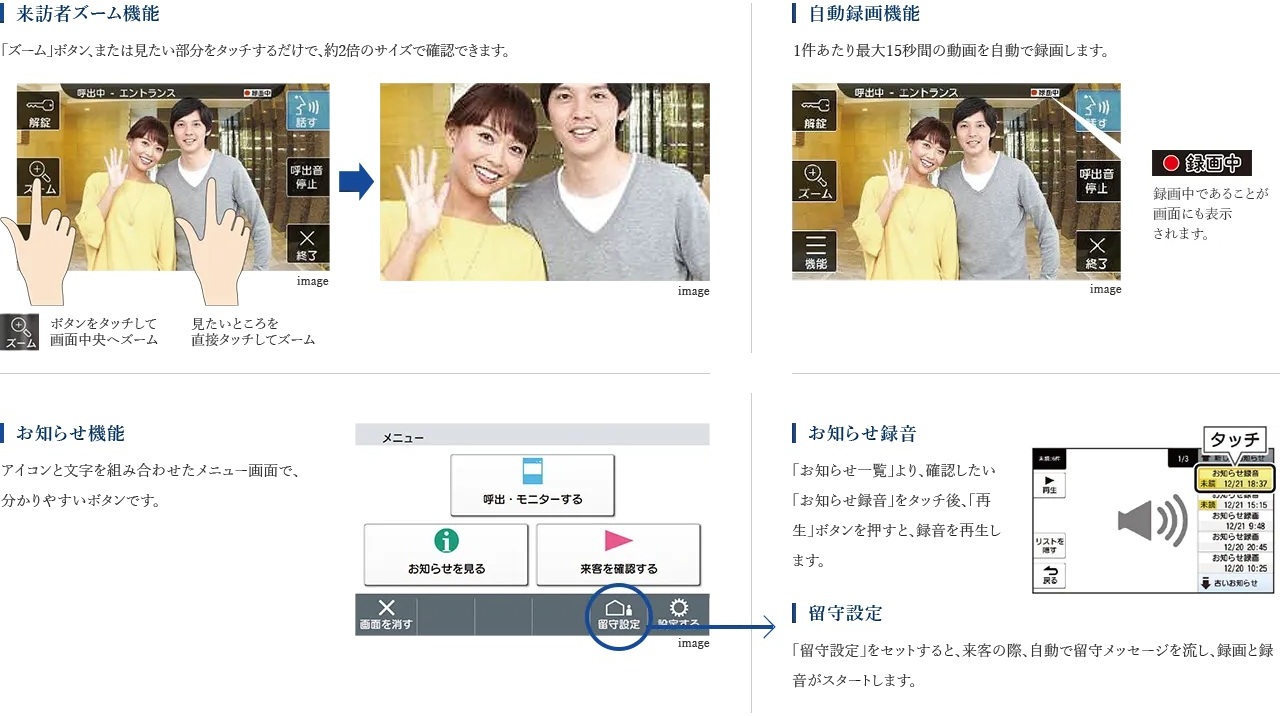 インターホンシステム dearis