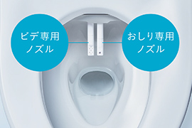 ビデ専用ノズル
