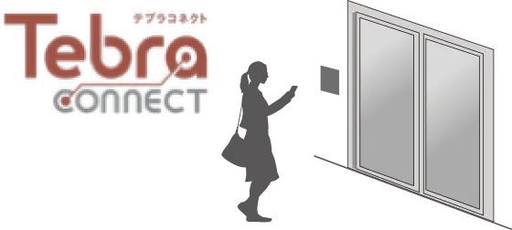 スマートフォンアプリ Tebra connect