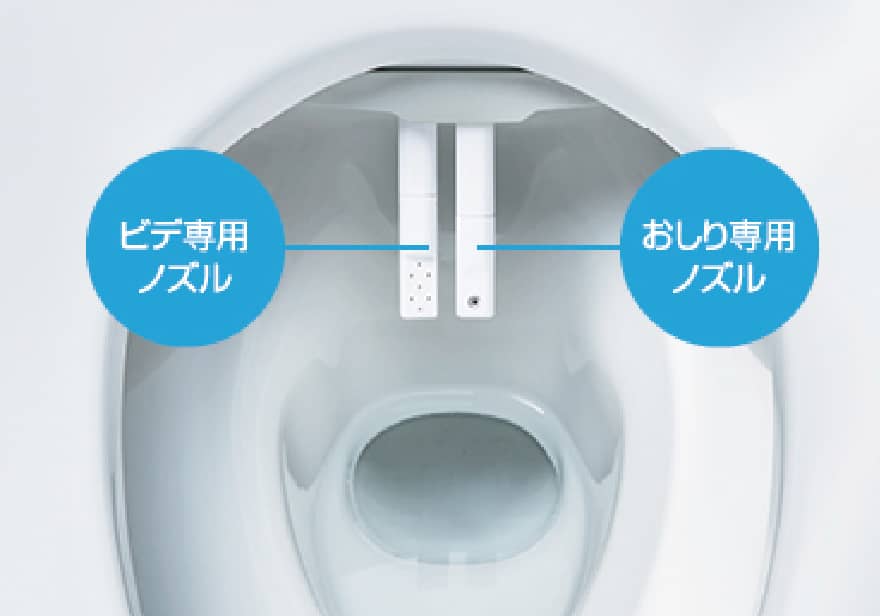 ビデ専用ノズル