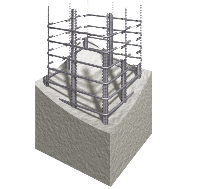 建物を支える頑強な柱