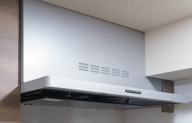 整流板付レンジフード