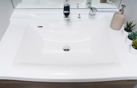 ボウル一体型カウンター