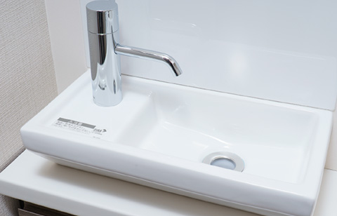 全戸手洗いカウンター