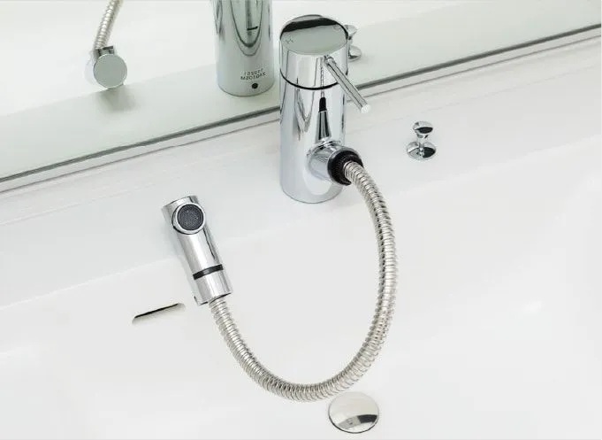 シングルレバー混合水栓（洗面）