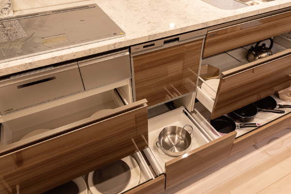 キッチンフロアコンテナ