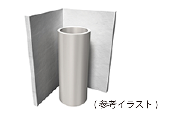 遮音性に配慮した排水堅管