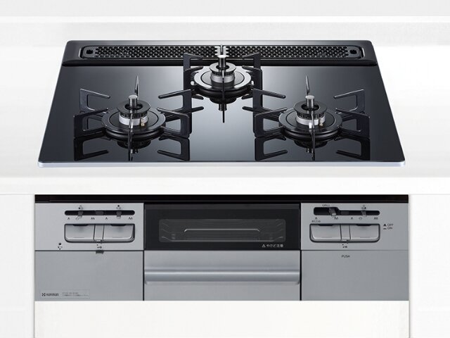 ガラストップ温調機能付セーフティコンロ（ファミ）