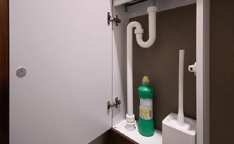 手洗いカウンター下部収納 【全住戸標準仕様】