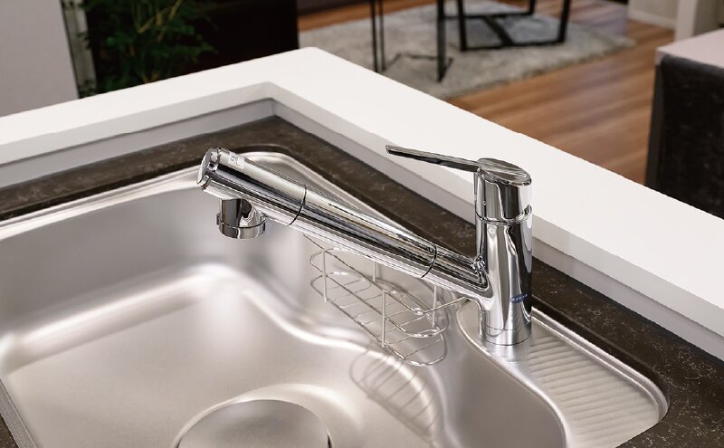 浄水器一体型シャワー水栓