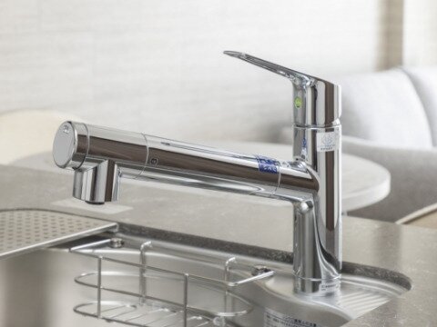 浄水器機能付シャワー水栓