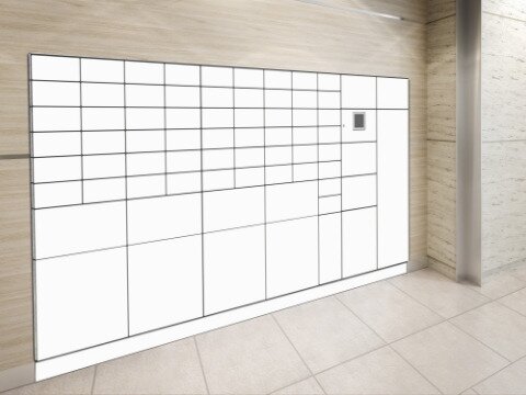 メールボックス一体型宅配ロッカー