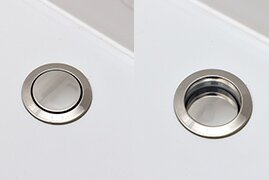プッシュワンウェイ排水栓
