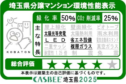 埼玉県分譲マンション環境性能表示