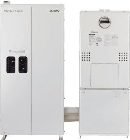 世界最高の発電効率55％（LHV）を実現※1
エネファーム