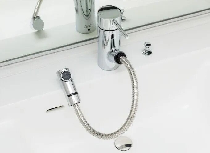 シングルレバー混合水栓（洗面）