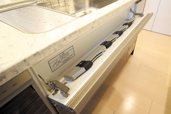 ビルトイン包丁差し