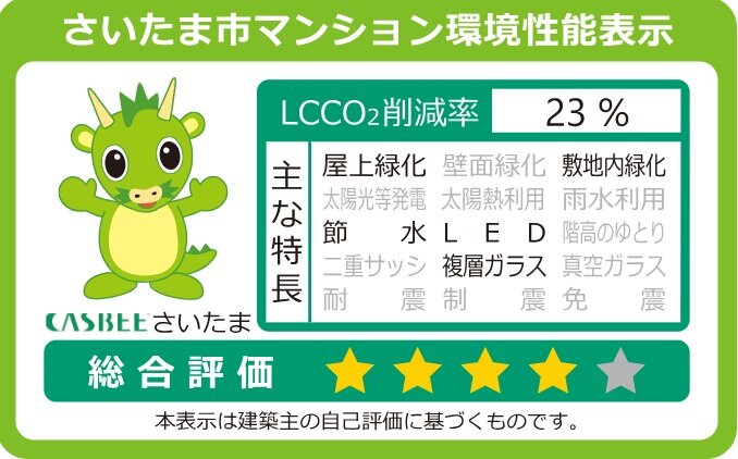 さいたま市マンション環境性能表示